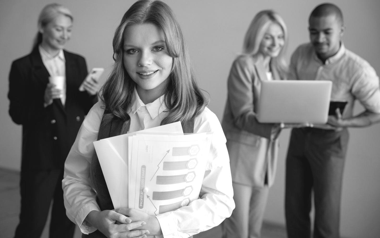 Espace de travail collaboratif avec analyses financières